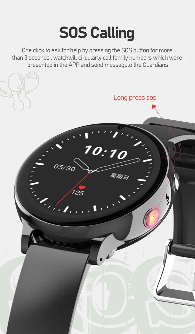 Best Selling CT06Pro OEM WIFI GPS Children Watches Kids tracker Video SOS Emergency Call Sim Kids Watch With Gps