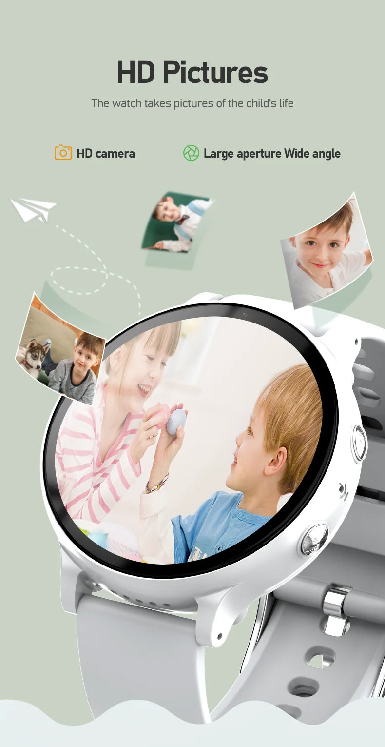 Best Selling CT06Pro OEM WIFI GPS Children Watches Kids tracker Video SOS Emergency Call Sim Kids Watch With Gps