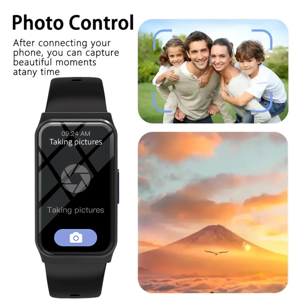 Smart Watch 1.45-inch Display Screen Lightweight Health&Sleep Monitoring Fitness Tracker For Android&IOS Men Women Smartwatch