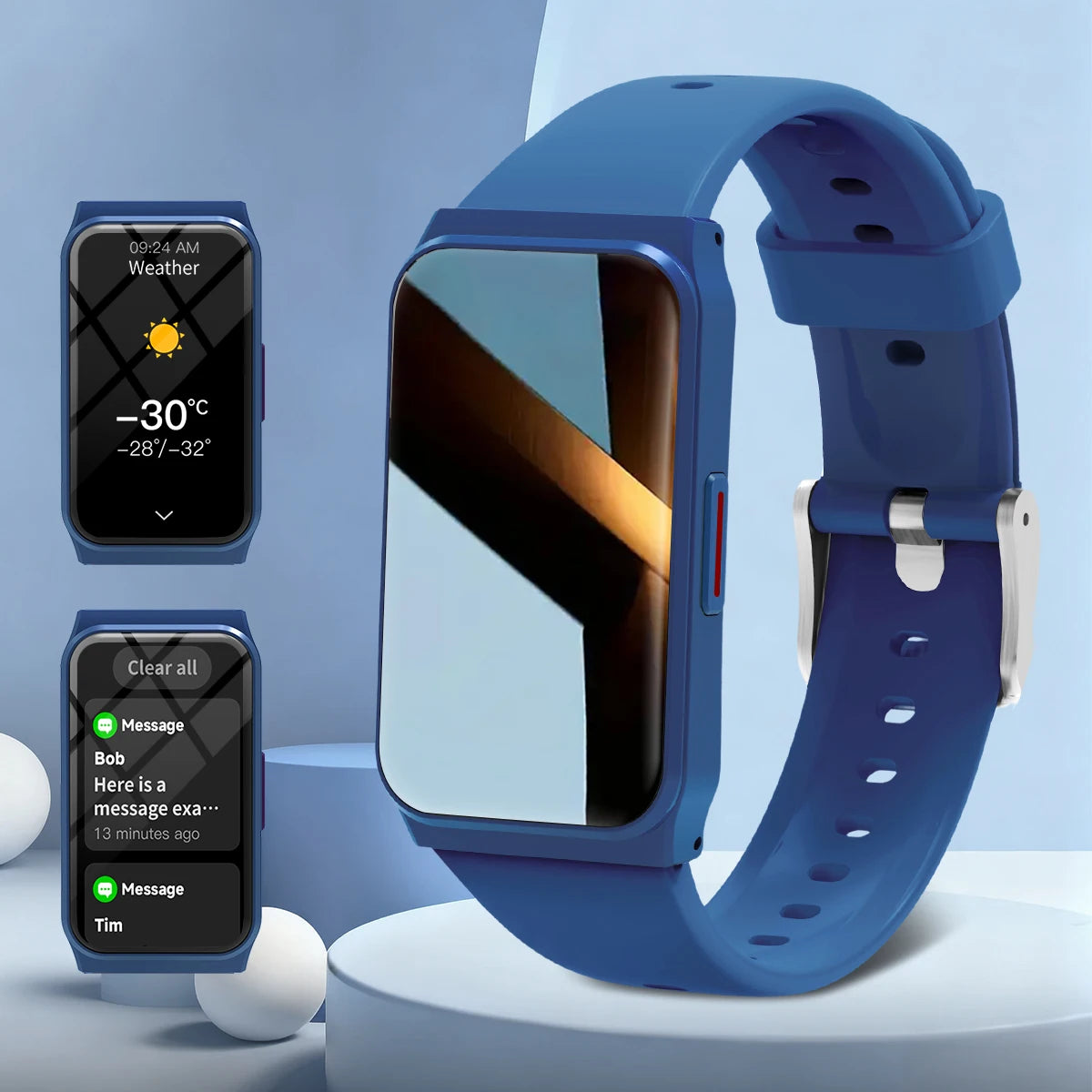 Smart Watch 1.45-inch Display Screen Lightweight Health&Sleep Monitoring Fitness Tracker For Android&IOS Men Women Smartwatch
