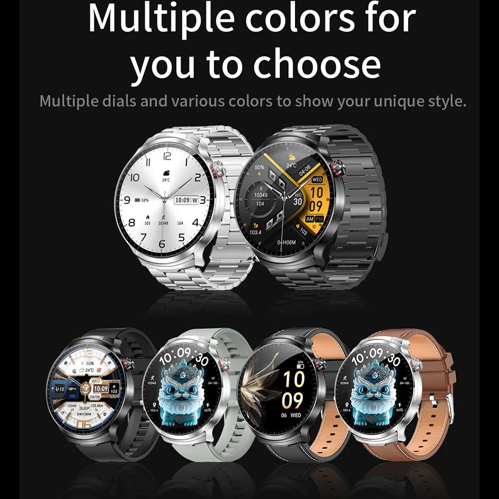 A NEW Smart Watch TWS 2-in-1 Headset Bluetooth Call Heart Rate Blood Pressure Health Monitoring Headphones Play Music Smartwatch